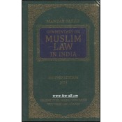 Commentary on Muslim Law In India by Manzar Saeed, Orient Publishing Company